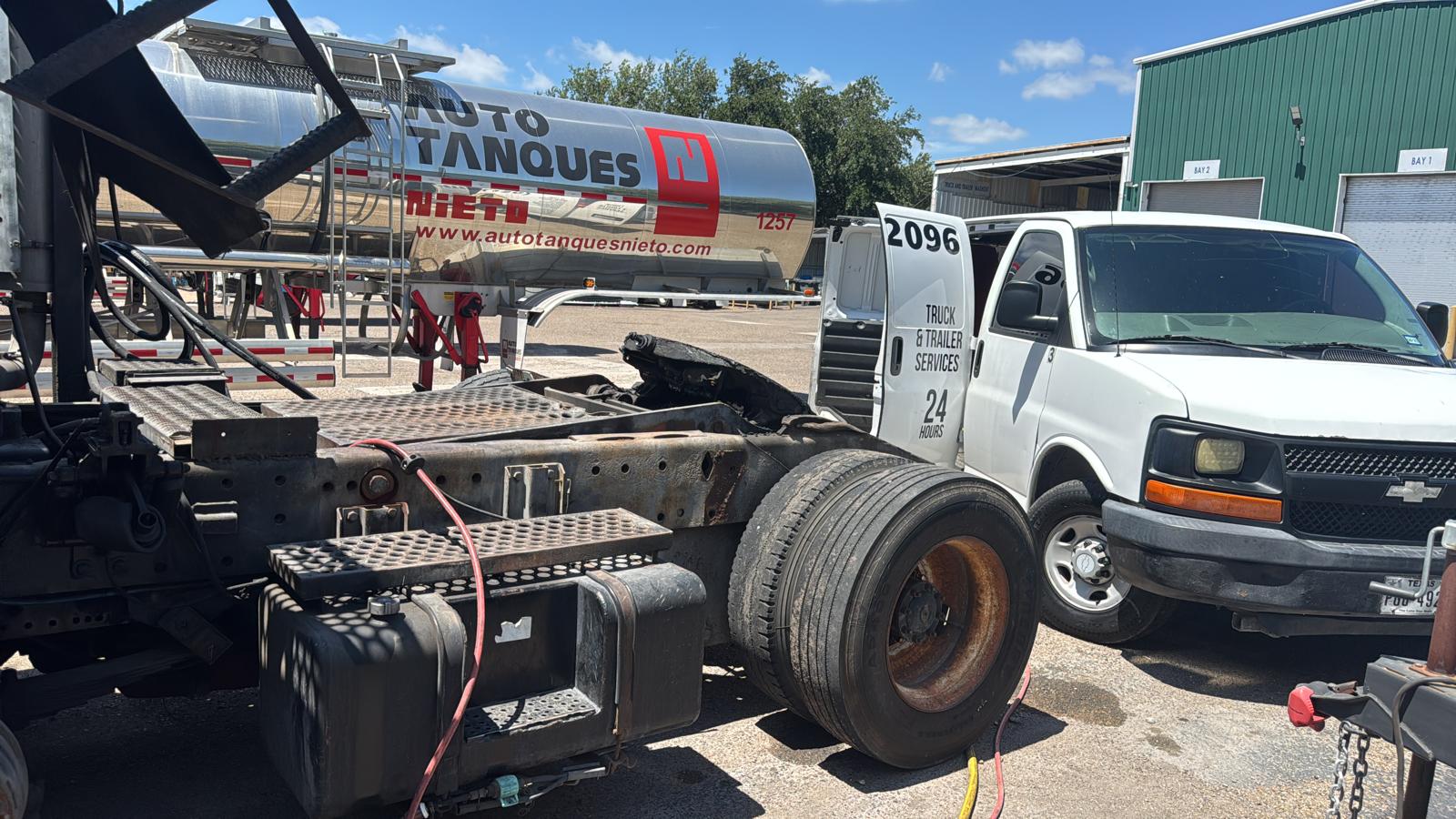 Air system repair — tanker trailer